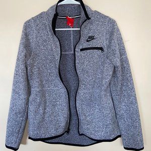 Nike Grey Zip Up